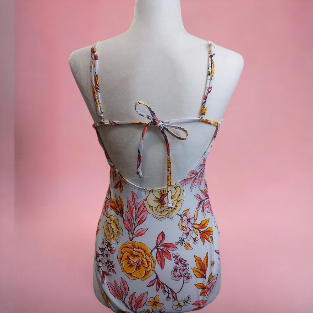 3/$15 SALE! Endless Sun Monokini Bathing Suit - Floral - Picture 5 of 11